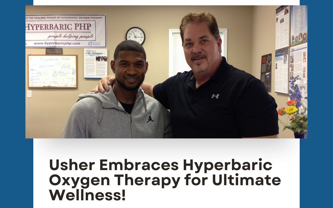 Usher Embraces Hyperbaric Oxygen Therapy for Ultimate Wellness!